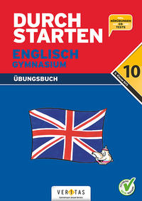 Vorderes Coverbild Durchstarten Englisch 10. Gymnasium (inkl. Tests)