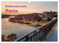 Vorderes Coverbild Städtereise nach Porto (Wandkalender 2025 DIN A3 quer), CALVENDO Monatskalender