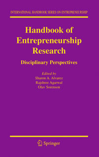 Vorderes Coverbild Handbook of Entrepreneurship Research