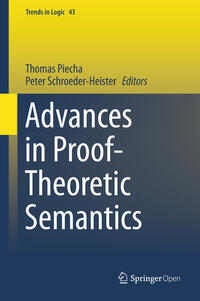 Vorderes Coverbild Advances in Proof-Theoretic Semantics