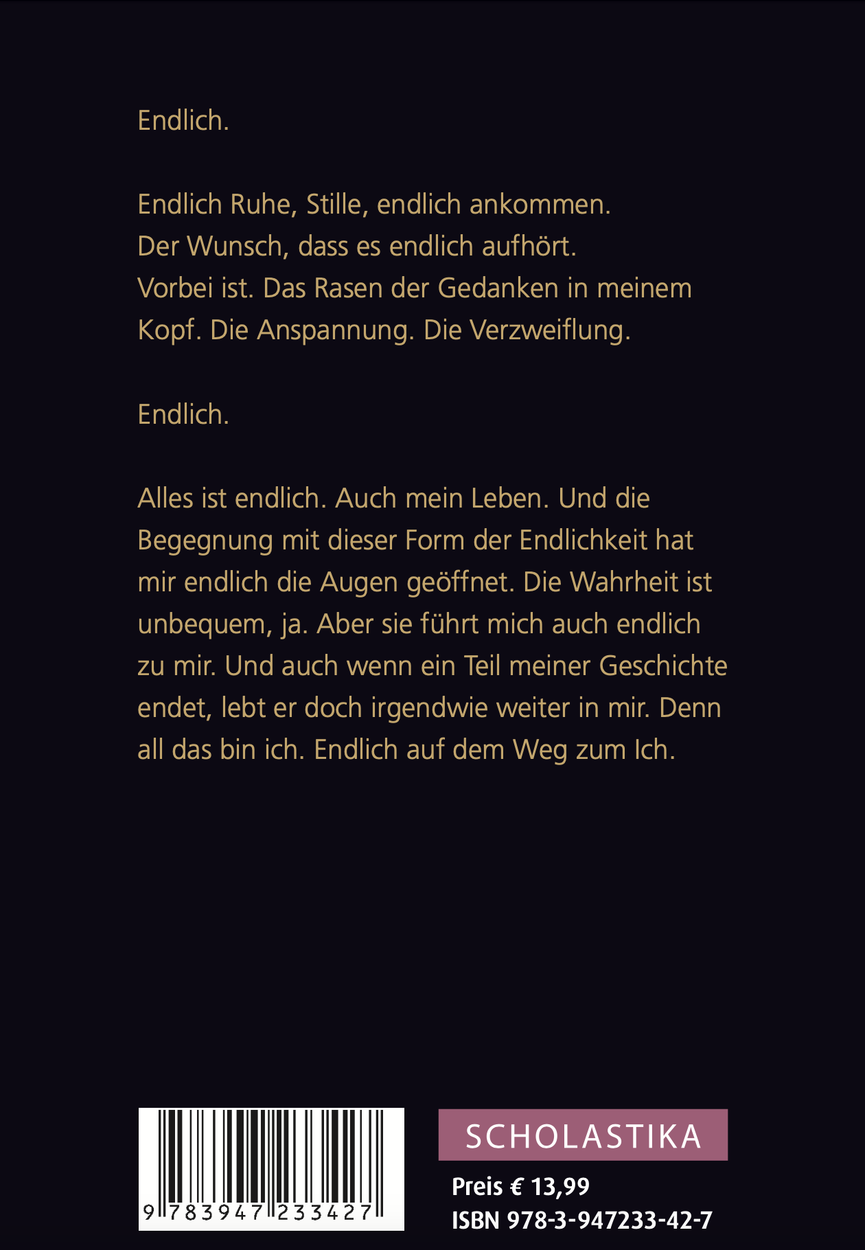 Rückseitencover EndlICH
