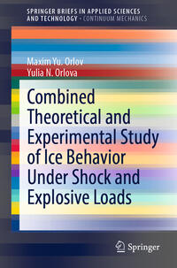 Vorderes Coverbild Combined Theoretical and Experimental Study of Ice Behavior Under Shock and Explosive Loads