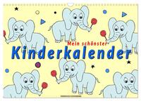 Vorderes Coverbild Mein schönster Kinderkalender (Wandkalender 2025 DIN A3 quer), CALVENDO Monatskalender