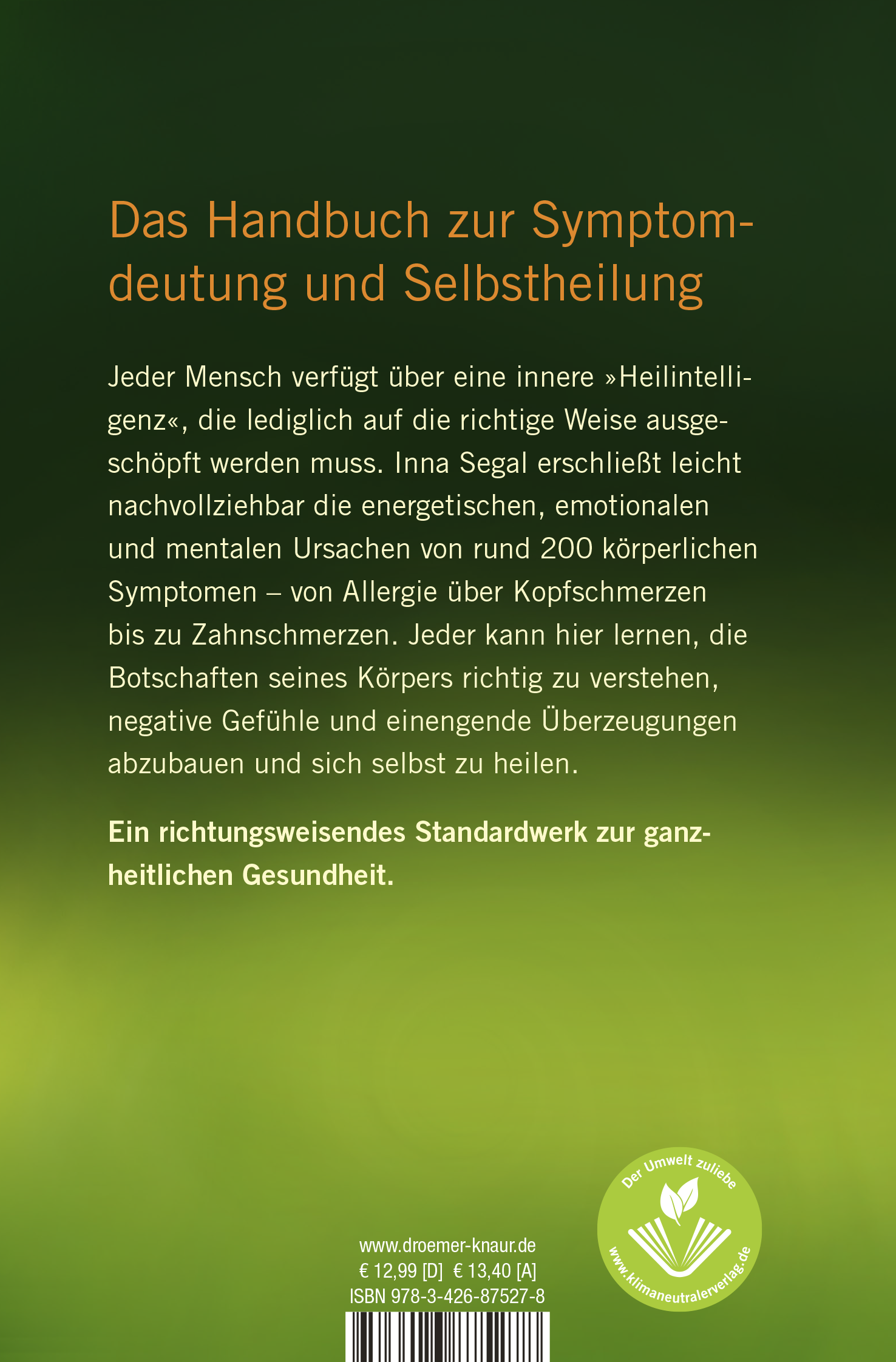 Rückseitencover Die verborgene Sprache des Körpers