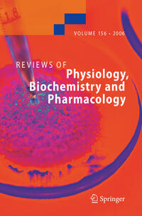 Vorderes Coverbild Reviews of Physiology, Biochemistry and Pharmacology 156