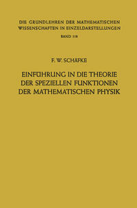 Vorderes Coverbild Einführung in die Theorie der Speziellen Funktionen der Mathematischen Physik