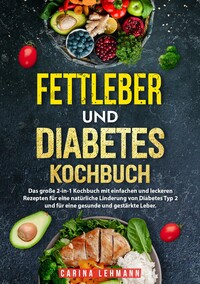Vorderes Coverbild Fettleber und Diabetes Kochbuch