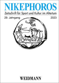 Vorderes Coverbild Nikephoros – Zeitschrift für Sport und Kultur im Altertum