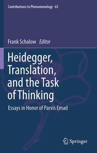 Vorderes Coverbild Heidegger, Translation, and the Task of Thinking