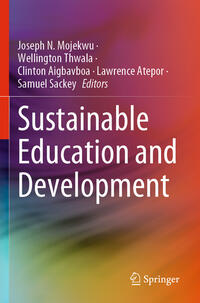 Vorderes Coverbild Sustainable Education and Development