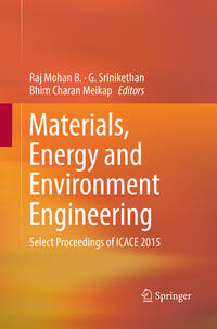 Vorderes Coverbild Materials, Energy and Environment Engineering