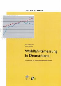 Vorderes Coverbild Wohlfahrtsmessung in Deutschland