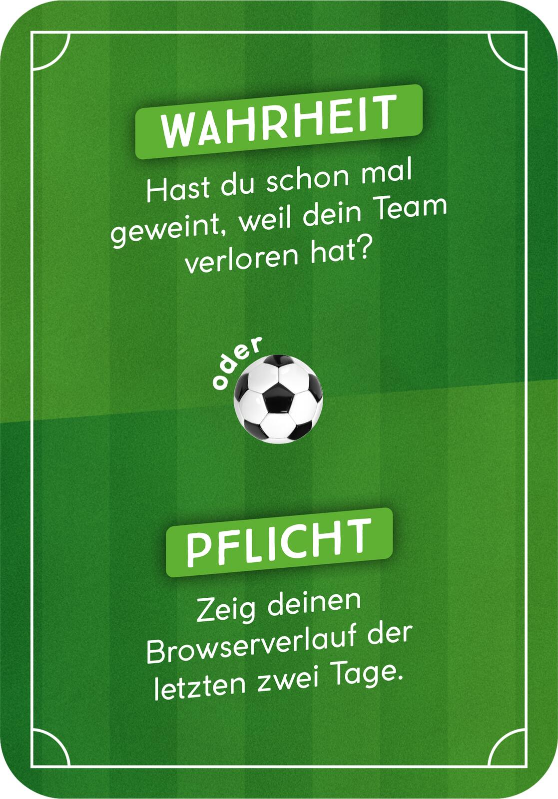 Beispielinhalt (Bild) Wahrheit oder Abseits
