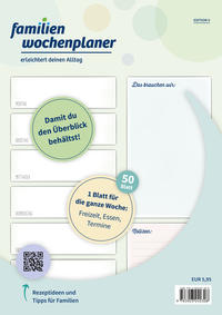 Vorderes Coverbild Wochenplaner
