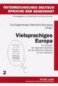 Vorderes Coverbild Vielsprachiges Europa