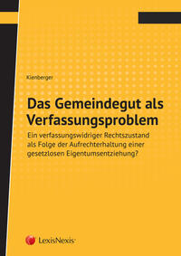 Vorderes Coverbild Das Gemeindegut als Verfassungsproblem