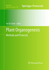 Vorderes Coverbild Plant Organogenesis