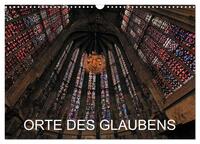 Vorderes Coverbild Orte des Glaubens (Wandkalender 2025 DIN A3 quer), CALVENDO Monatskalender