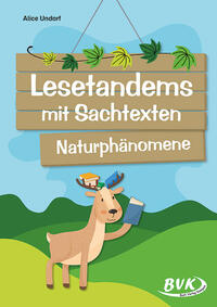 Vorderes Coverbild Lesetandems mit Sachtexten – Naturphänomene
