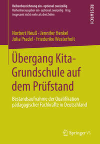 Vorderes Coverbild Übergang Kita-Grundschule auf dem Prüfstand