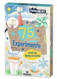 Vorderes Coverbild PhänoMINT 75 supercoole Experimente rund um Wetter & Klima