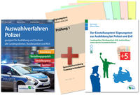 Vorderes Coverbild Auswahlverfahren und Einstellungstest Polizei – alles in einem Paket