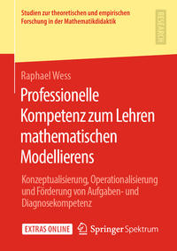 Vorderes Coverbild Professionelle Kompetenz zum Lehren mathematischen Modellierens