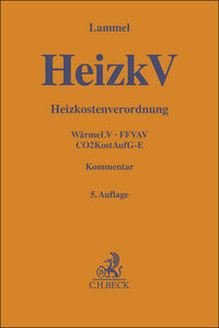 Vorderes Coverbild Heizkostenverordnung