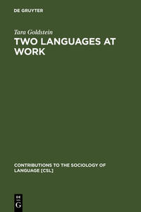 Vorderes Coverbild Two Languages at Work
