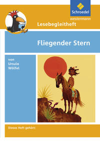 Vorderes Coverbild Lesebegleitheft zum Titel Fliegender Stern von Ursula Wölfel
