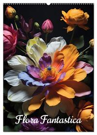 Vorderes Coverbild Flora Fantastica (Wandkalender 2025 DIN A2 hoch), CALVENDO Monatskalender