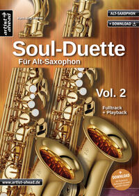 Vorderes Coverbild Soul-Duette für Alt-Saxophon - Vol. 2