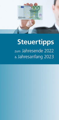 Vorderes Coverbild Steuertipps zum Jahresende 2022 & Jahresanfang 2023