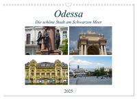 Vorderes Coverbild Odessa- Die schöne Stadt am Schwarzen Meer (Wandkalender 2025 DIN A3 quer), CALVENDO Monatskalender
