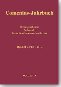 Vorderes Coverbild Comenius-Jahrbuch 22-24 (2014-2016)