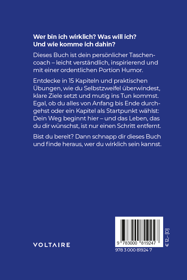 Rückseitencover Ich – und der Rest von mir: Entdecke, wer du wirklich sein kannst