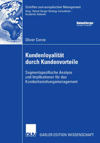Vorderes Coverbild Kundenloyalität durch Kundenvorteile