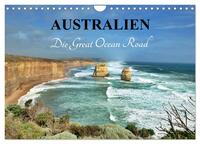 Vorderes Coverbild Australien - Die Great Ocean Road (Wandkalender 2025 DIN A4 quer), CALVENDO Monatskalender