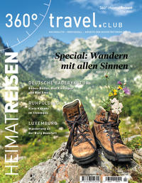 Vorderes Coverbild 360° HeimatReisen - Ausgabe 1/2022