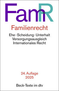 Vorderes Coverbild Familienrecht