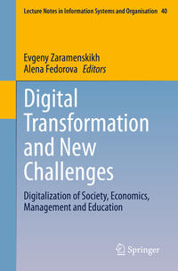 Vorderes Coverbild Digital Transformation and New Challenges