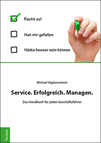 Vorderes Coverbild Service. Erfolgreich. Managen.