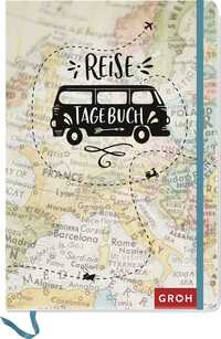 Vorderes Coverbild Reisetagebuch (Landkarte)