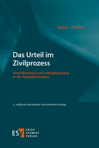 Vorderes Coverbild Das Urteil im Zivilprozess