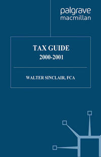 Vorderes Coverbild Tax Guide 2000–2001