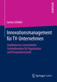 Vorderes Coverbild Innovationsmanagement für TV-Unternehmen