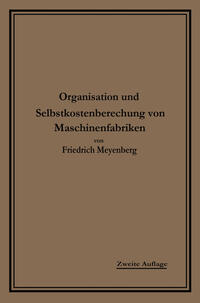Vorderes Coverbild Einführung in die Organisation von Maschinenfabriken