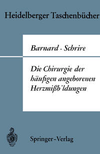 Vorderes Coverbild Die Chirurgie der häufigen angeborenen Herzmißbildungen