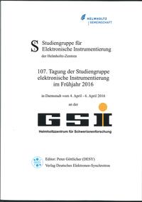 Vorderes Coverbild 107. Tagung der Studiengruppe elektronische Instrumentierung im Frühjahr 2016