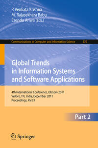 Vorderes Coverbild Global Trends in Information Systems and Software Applications